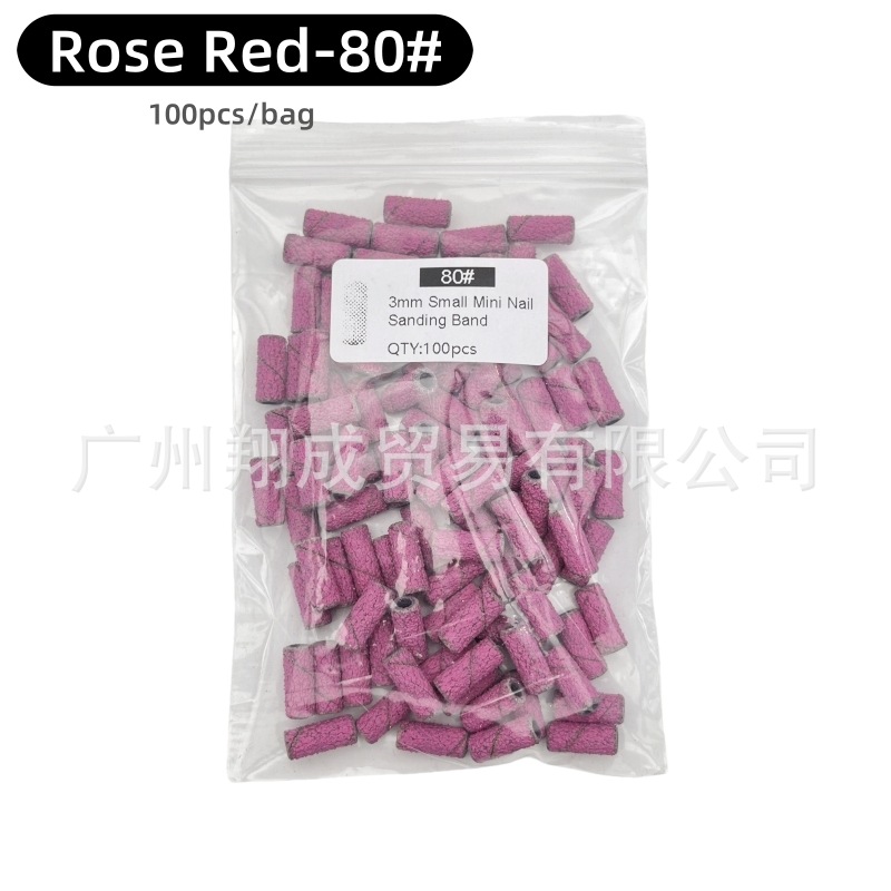 Internet celebridad anillo de arena de uñas de tamaño pequeño rodamiento mini conjunto anillo de arena núcleo del eje manicura removedor de uñas cabeza de molienda 3,1mm