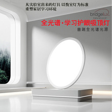 led家装灯饰普瑞全光谱客厅大厅主灯简约卧室吸顶灯中山灯具大全