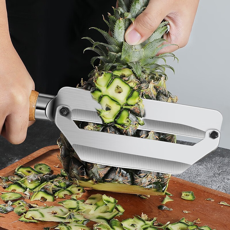Cuchillo de peeling comercial de estilo antiguo de acero inoxidable de caña de azúcar cuchillo de piña cuchillo de piel de caña de azúcar cuchillo de afeitar otros pueden