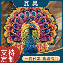 跨境地毯客厅水晶绒地垫耐磨耐脏易打理床边地毯卧室家用防滑垫