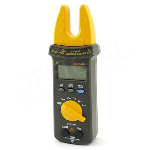 AC/DC fork type 200A ammeter tester circuit Chang FT-9950 high precision U-type open trms clamp meter