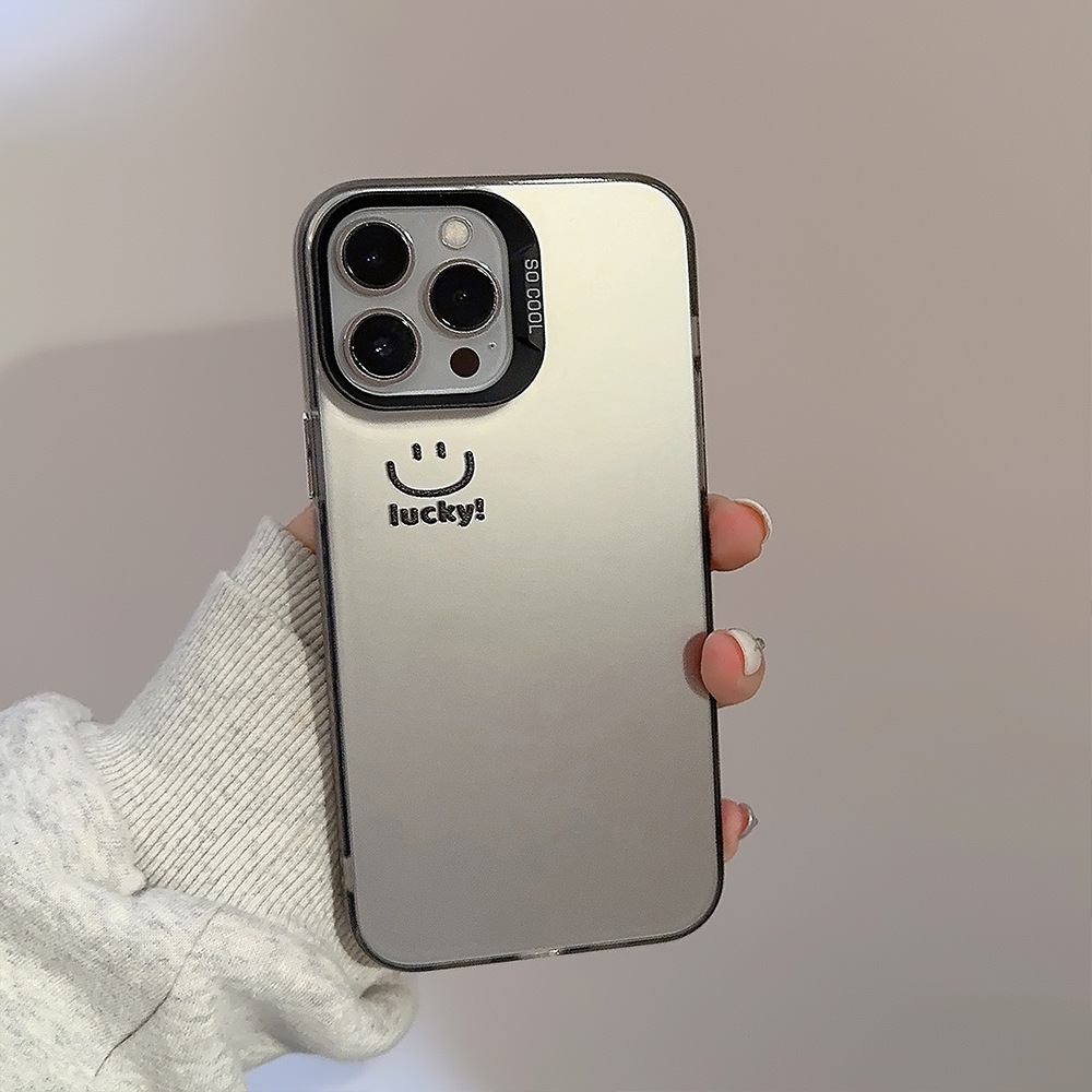 Handyhülle Für Iphone Premium Mit Smiley-design Und Fallschutz_voghion.com