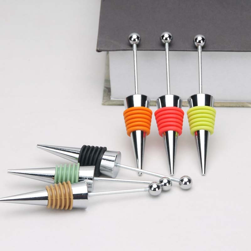 fashionable metal creative bottle stopper sealed