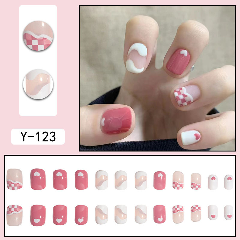 Simple Style Gradient Color Plastic Nail Patches 1 Set display picture 39