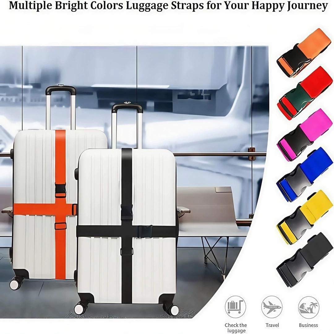 Ремни для упаковки багажа для путешествий через границу, удлиненные ремни, усиленные ремни для сумок, ремни для чемоданов, оптовая продажа