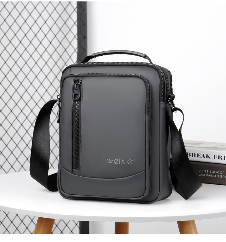 Kompakte Herren Handytasche Umhängetasche Wasserabweisend_voghion.com