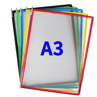 A3 hanging document display bag display bag display page, hanging display page, wall hanging display page