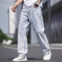四季跨境直筒爆款牛仔裤
