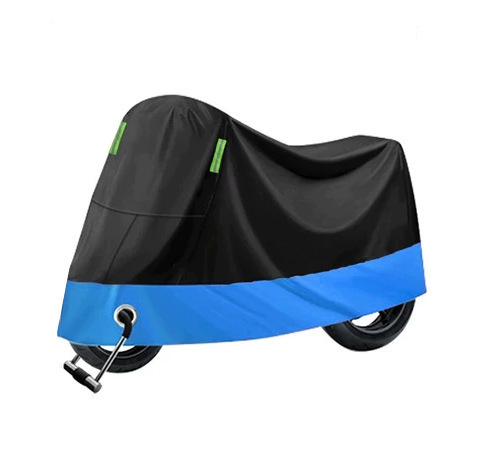 Cross-border motorcycle cover, motorcycle sun and rain protection cover, waterproof and dustproof universal sunshade cover, full cover