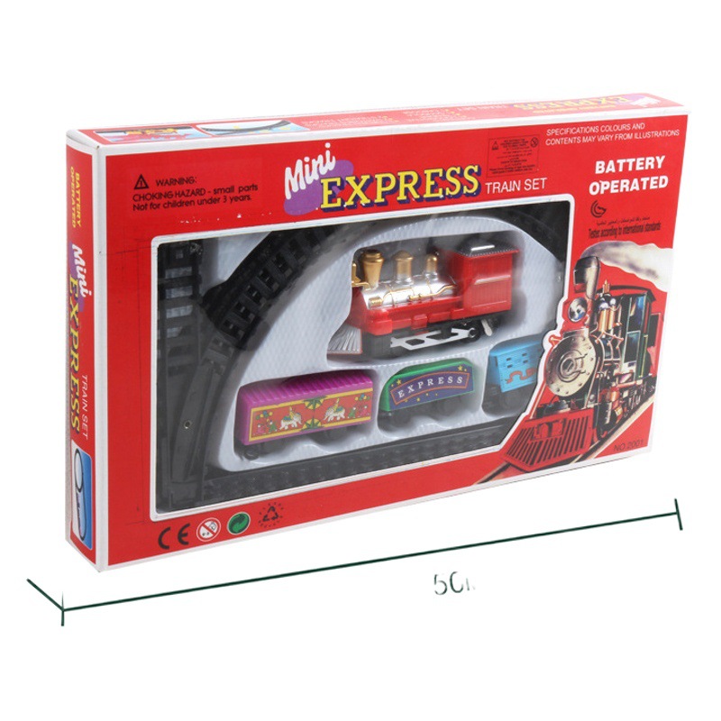 Suministro directo de fábrica mini coche de ferrocarril eléctrico pequeño tren juguete niños coche eléctrico juguete de Navidad