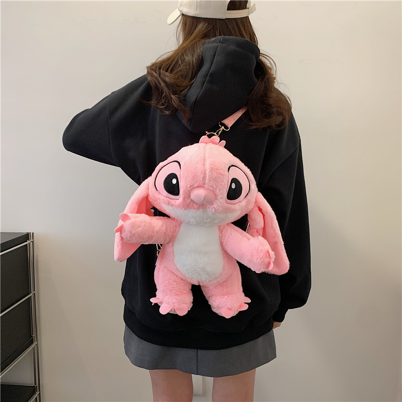 Pequeña venta al por mayor Stitzi felpa dibujos animados mochila niña linda ins bandolera regalo para padres e hijos image 16