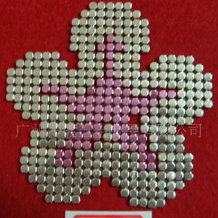 铝网片 图案 服饰装饰品 铝片网 亮片上色首饰创意DIY造型