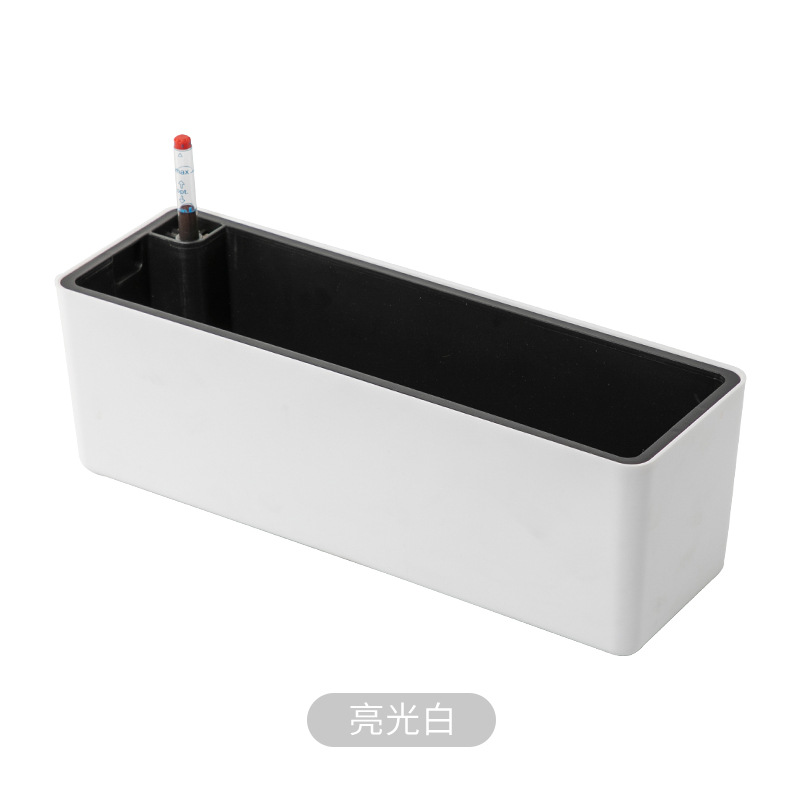 Maceta Autoabsorbente Rectangular de Gran Diámetro, para Balcón y Ventana, de Resina