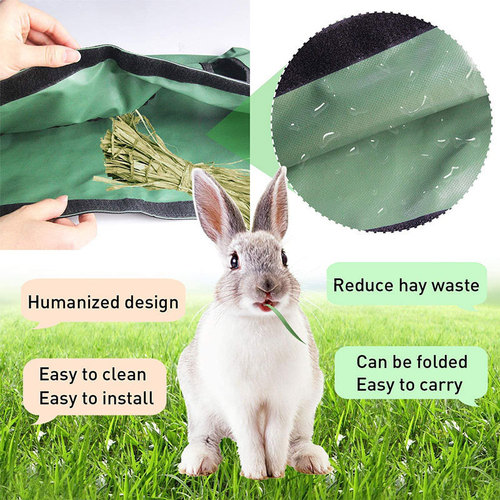 Pet Feeding Bag Rabbit Hay Bag Hay Pack Guinea Pig Chinchilla Feeding Bag Waterproof Hanging Hay Bag Wholesale