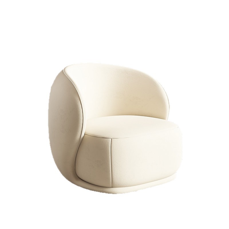 Sofá de estilo crema simple sala de estar silla de diseño sofá de dormitorio sofá de estilo japonés sofá casual image 6