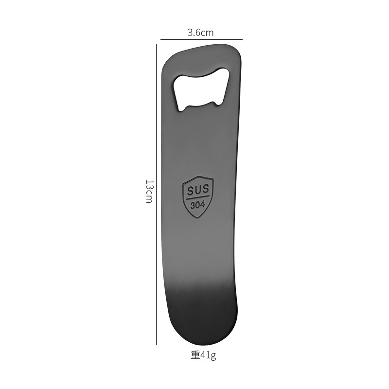 (2개) 국경 304 스테인레스 스틸 맥주 병 오프너 창조적 인 회사 선물 광고 병 오프너 맥주 오프너