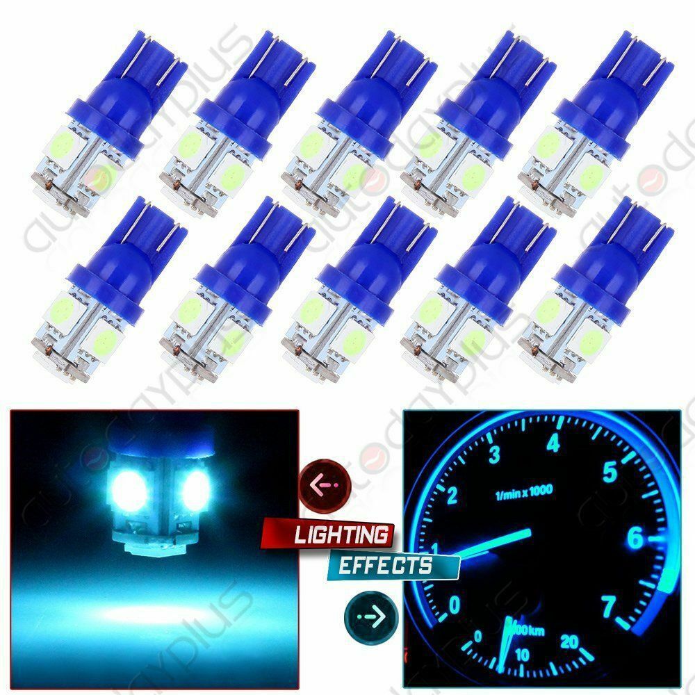 Bombilla de automóvil T10 5050 5smd 5W5 lámpara de placa de motocicleta dirección LED 12V image 1
