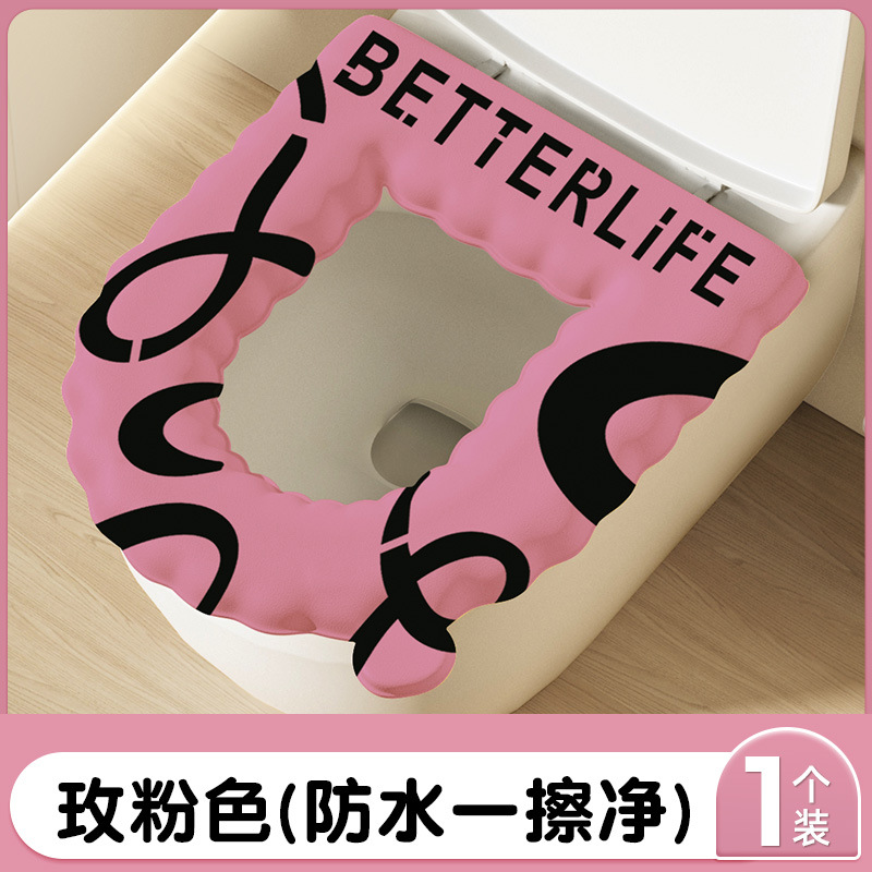 Hand-painted nine pink