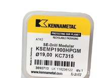 美國肯納數控刀片KSEM3000HPGM KC7315肯納皇冠鑽刀片