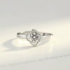 Ring, four-leaf clover