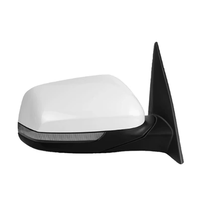 Rear mirror/rearview mirror assembly: Suitable for 11-20 Kia Smart Sports - left-driver-18-20-models-5-lines-pearl-white