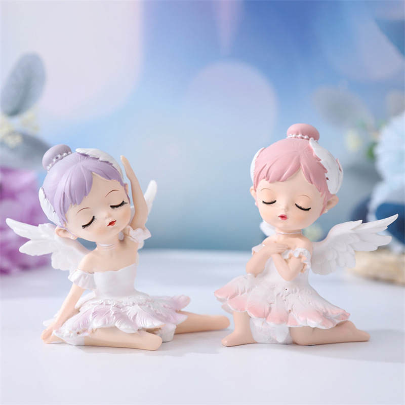 Dream Angel Bella Ballet Girl Ornaments Girls Bedroom Exquisite Decorations Holiday Gifts Dropshipping