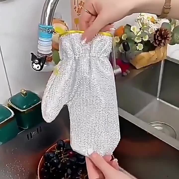 싱글 실버 장갑