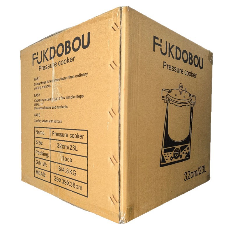 Olla a presión de gran capacidad, a prueba de explosiones, de aleación de aluminio pulido, con aumento de altura y manómetro, olla a presión universal para uso comercial transfronterizo.
