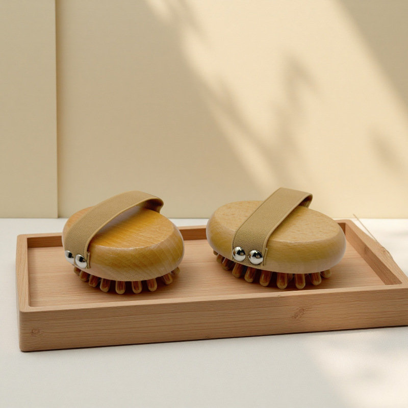 Punto transfronterizo al por mayor elíptico calmante para airbag cepillo para cojín de aire cepillo para masajear todo el cuerpo a través de los meridianos cepillo de masaje