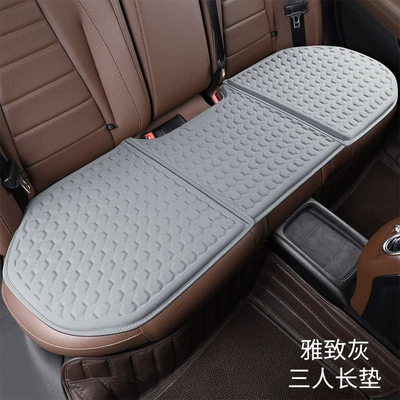Cool pad | Honeycomb Breathable Silicone Cool - elegant-grey-three-person-long-pad