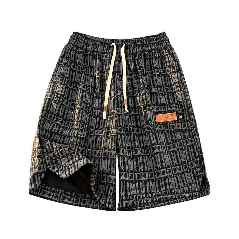 Summer New Arrival Tooling Multi-Pocket Shorts Men's Pants Five-point Pants plus size Youth Popular Casual Fashion Trendy Men's and Women's