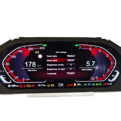 LCD Instrument, BMW automobile instrument