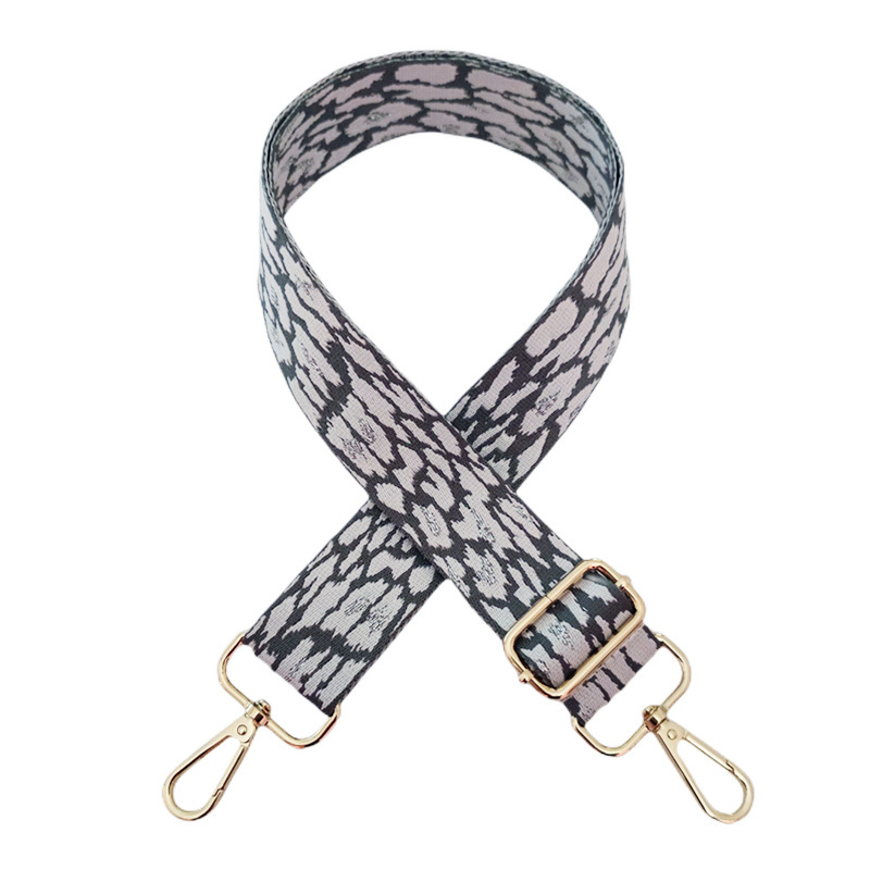 Color Block Pattern Polyester Color Block Bag Strap