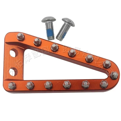 Motorcycle pedals, Brake Lever Triangle Suitable - bevel-orange