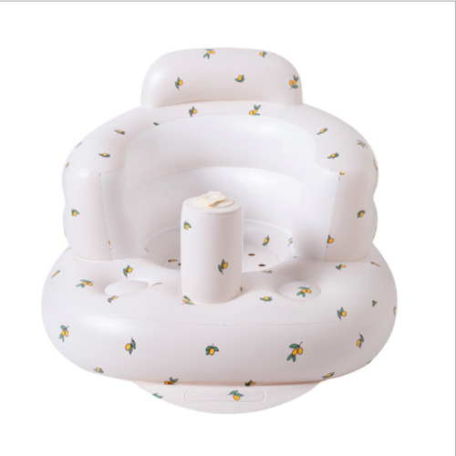 ins baby inflatable sofa seat, children's bath inflatable cushion, portable baby cushion, baby learning chair