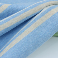 加工定制特宽幅针织床品面料全棉色织条子床上用品四件套全棉面料