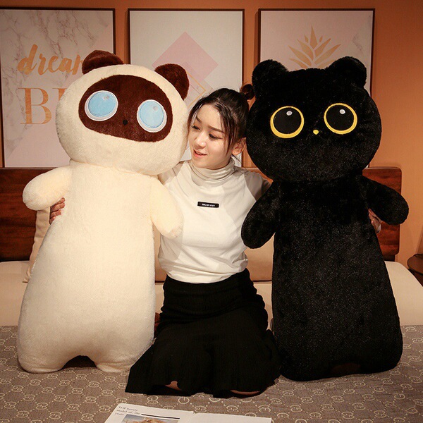 Cartoon plush pillow