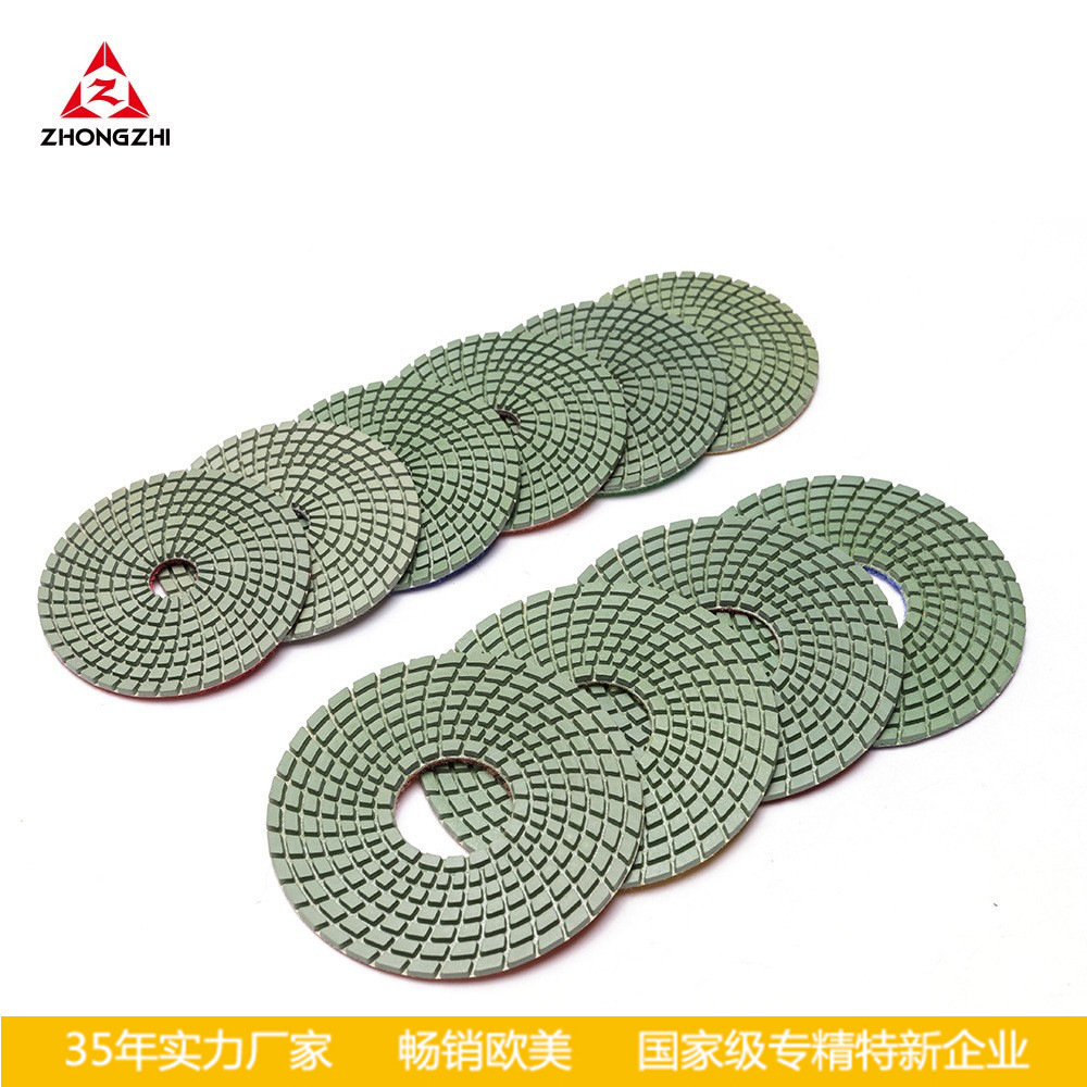 大理石花岗岩水磨片地坪晶面机专用耐用锋利不烧板快速出光