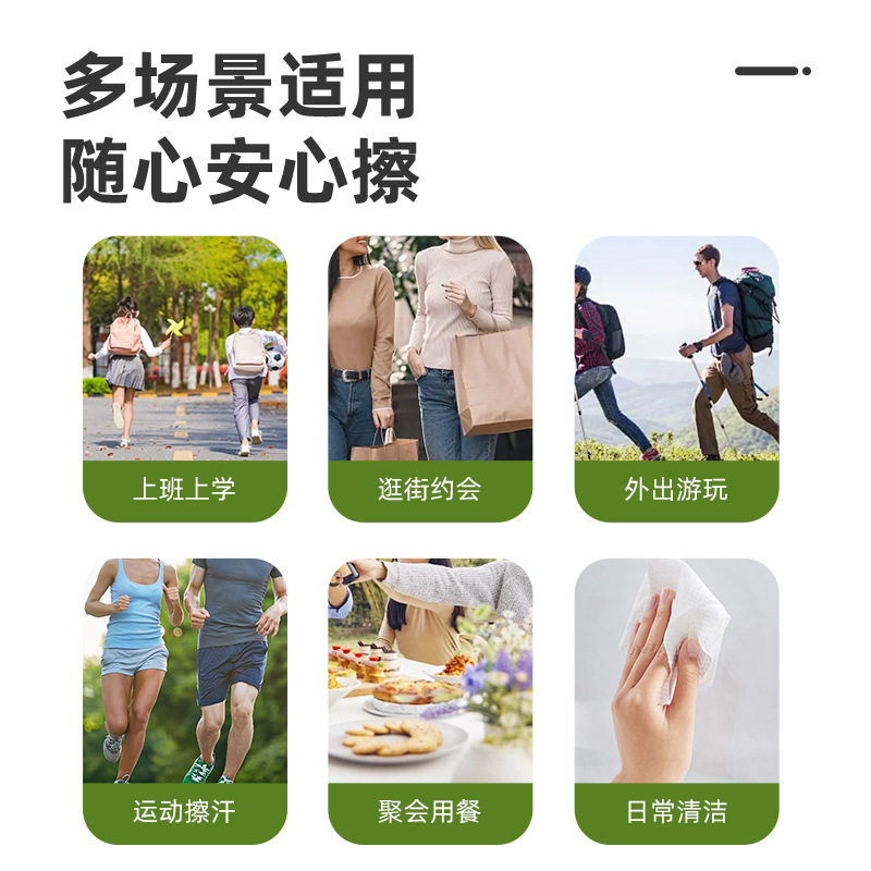 ハーブ衛生ワイプ使い捨て家庭用大型パッククリーニングワイプアルコールフリー滅菌増粘ハンドワイプ|undefined