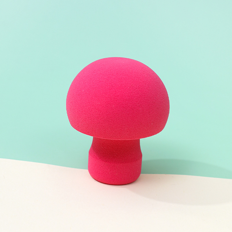 Fábrica de maquillaje de belleza transfronterizo personalizado cabeza de hongo de huevo esponja sin látex maquillaje de huevo soplo de polvo cojín herramientas de maquillaje al por mayor