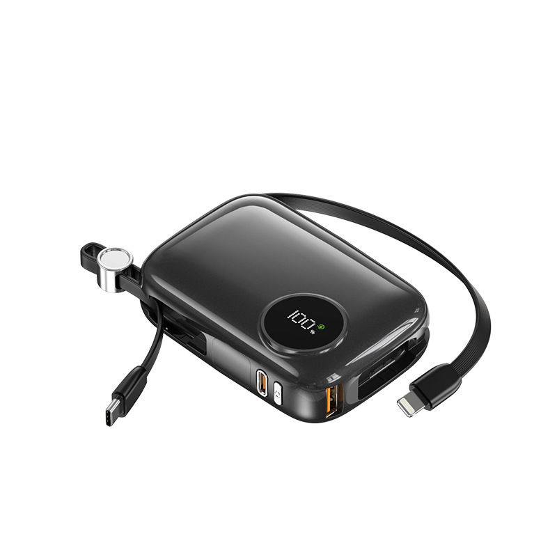 Certificación 3C para el avión con cable de datos de 10,000 mAh de carga rápida USB de gran capacidad