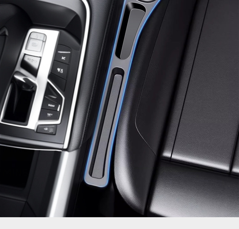 Seat Gap Storage Box, In-Car Organizer, Car Storage Solution, Front Passenger Seat Gap Filler Storage Box