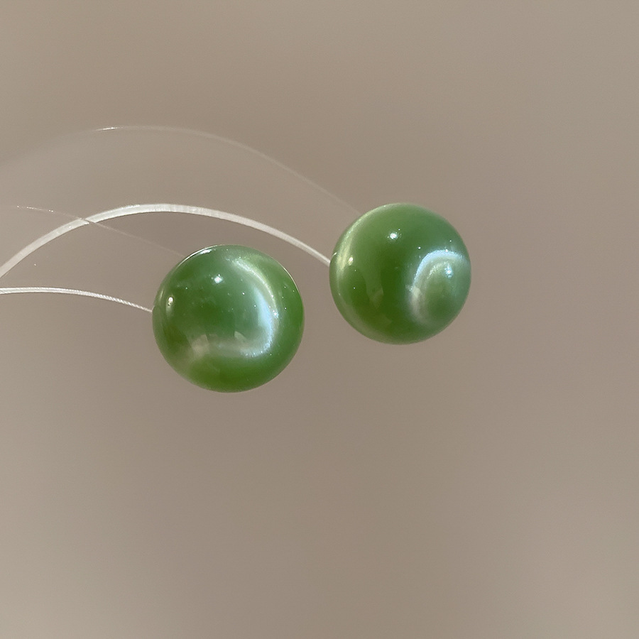 Pendientes de flores de color dopamina Pendientes dulces y frescos de primavera y verano Pendientes pequeños y elegantes de alta gama para mujer