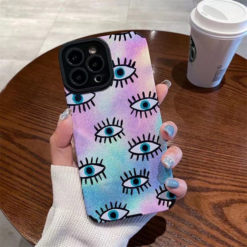 Simple Style Commute Eye Imitation Leather   Phone Cases display picture 3