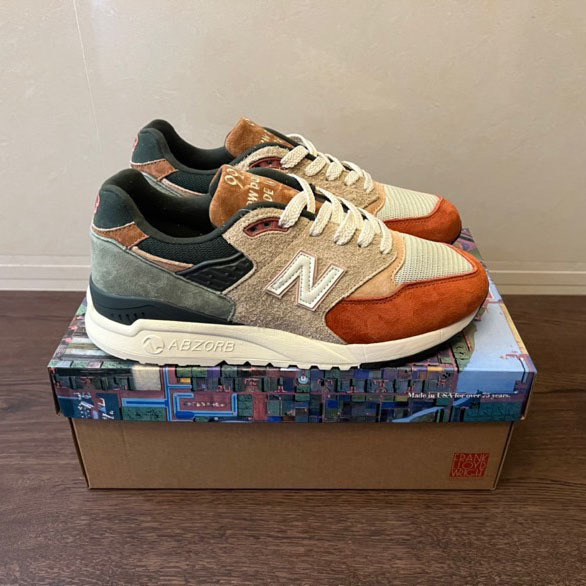 高品質 NB M998 Made USA ハイエンドアメリカンバージンランニングシューズレトロカジュアルスポーツジョギングシューズ|undefined
