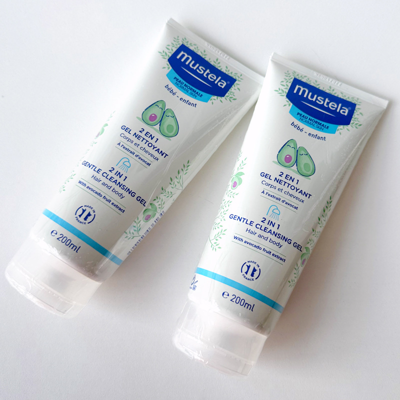 フランスMustela妙思楽クリーム洗髪入浴剤二合一乳液赤ちゃんのお尻保護マッサージ油赤ちゃん