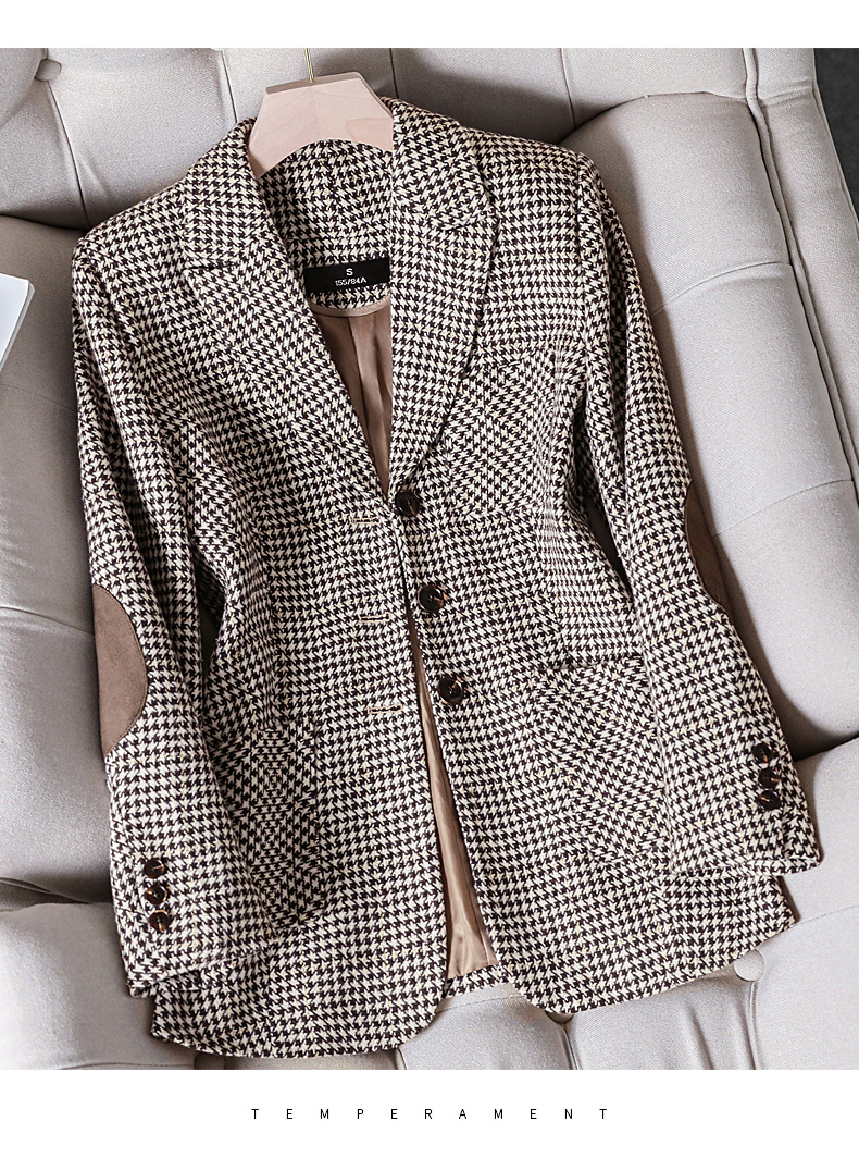 Women's Clothing temperament commuting two button casual women's suits_voghion.com