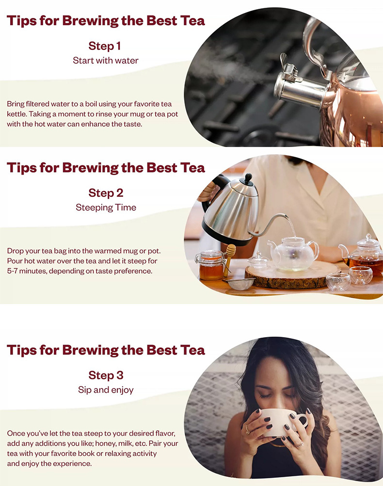 Hibiscus Tea Bags Luo Shen Hua 洛神花 2g x 100 Bags Sugar Free Herbal Flower Tea for Hot Brewing in use