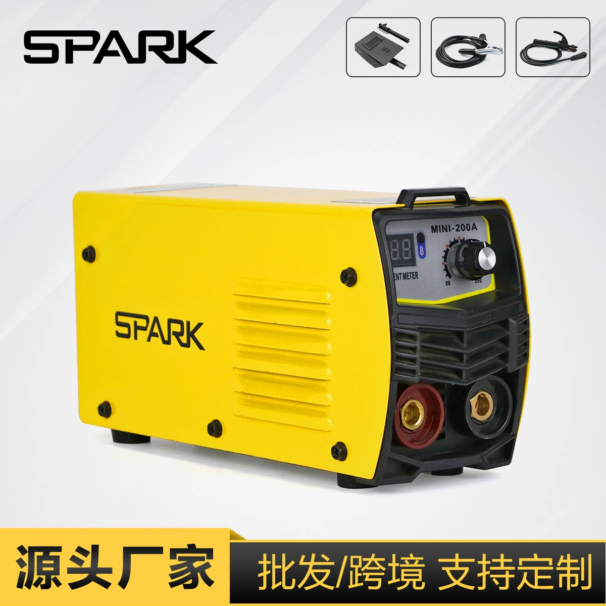 SPARK Сварочный аппарат 220/110V Двойное напряжение для домашнего использования мини-постоянный ток промышленность полный набор медных сварочных машин