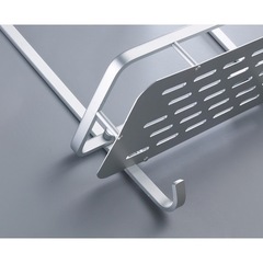 Space aluminum storage rack kitchen bathroom toilet washroom triangle stand bathroom storage shelf wall-mounted rack bathroom supplies wholesale